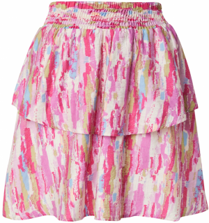 Moves Sukňa 'Ulles'  béžová / farba ťavej srsti / ružová / pitaya
