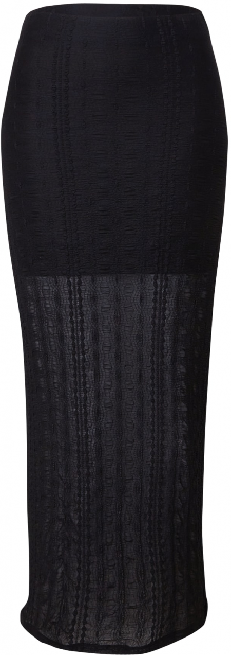 Gina Tricot Sukňa  čierna