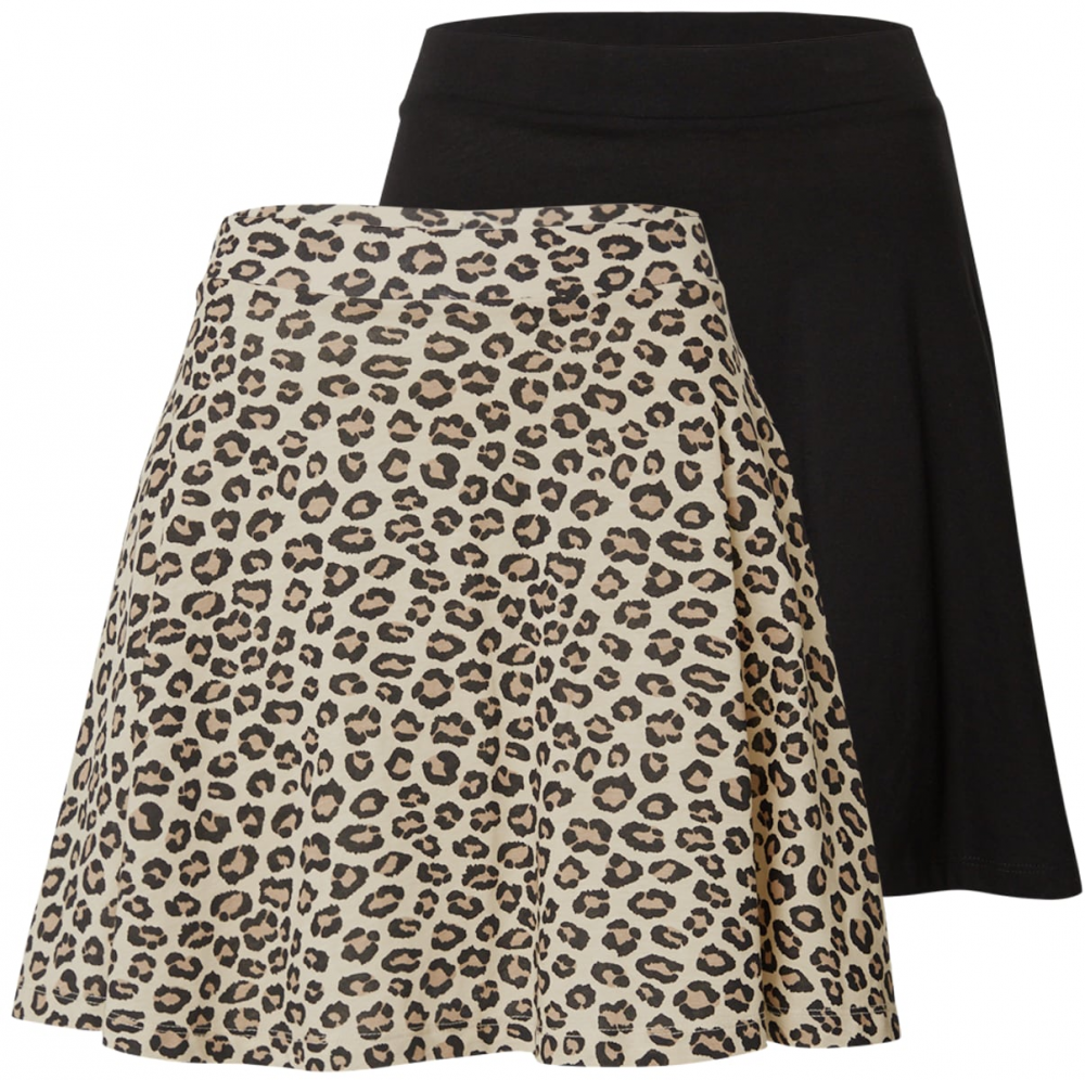 ONLY Sukňa 'MAY'  béžová / hnedá / čierna