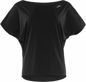 Winshape Funkčné tričko 'DT101'  čierna / biela