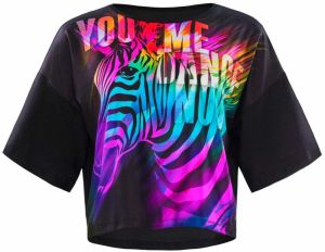 Winshape Funkčné tričko 'DT109LS'  svetlomodrá / fialová / červená / čierna