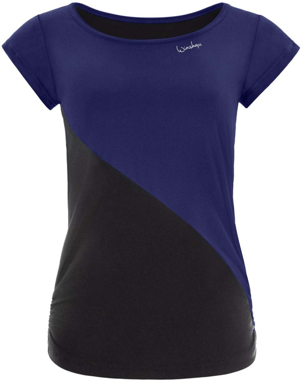 Winshape Funkčné tričko 'AET109LS'  námornícka modrá / čierna