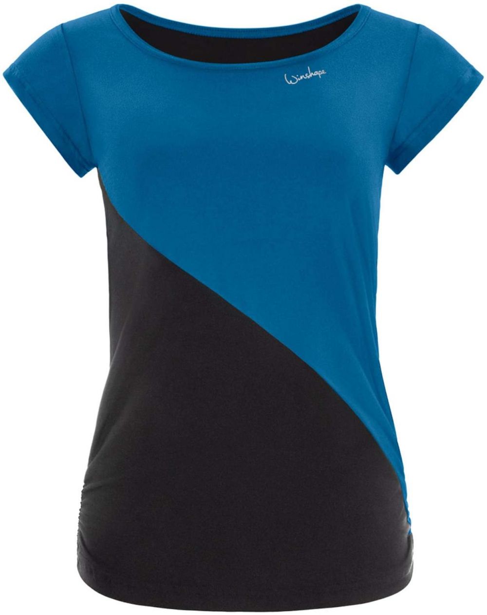 Winshape Funkčné tričko 'AET109LS'  modrozelená / čierna