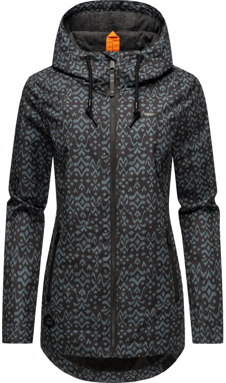 Ragwear Funkčná bunda 'Zuzka'  modrá / čierna