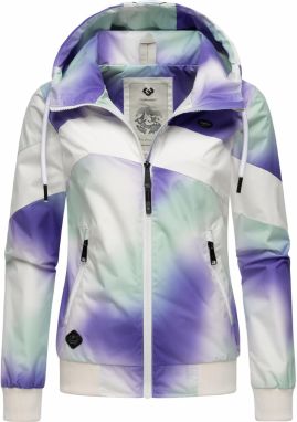Ragwear Funkčná bunda 'Nuggie'  indigo / svetlosivá / mätová / biela