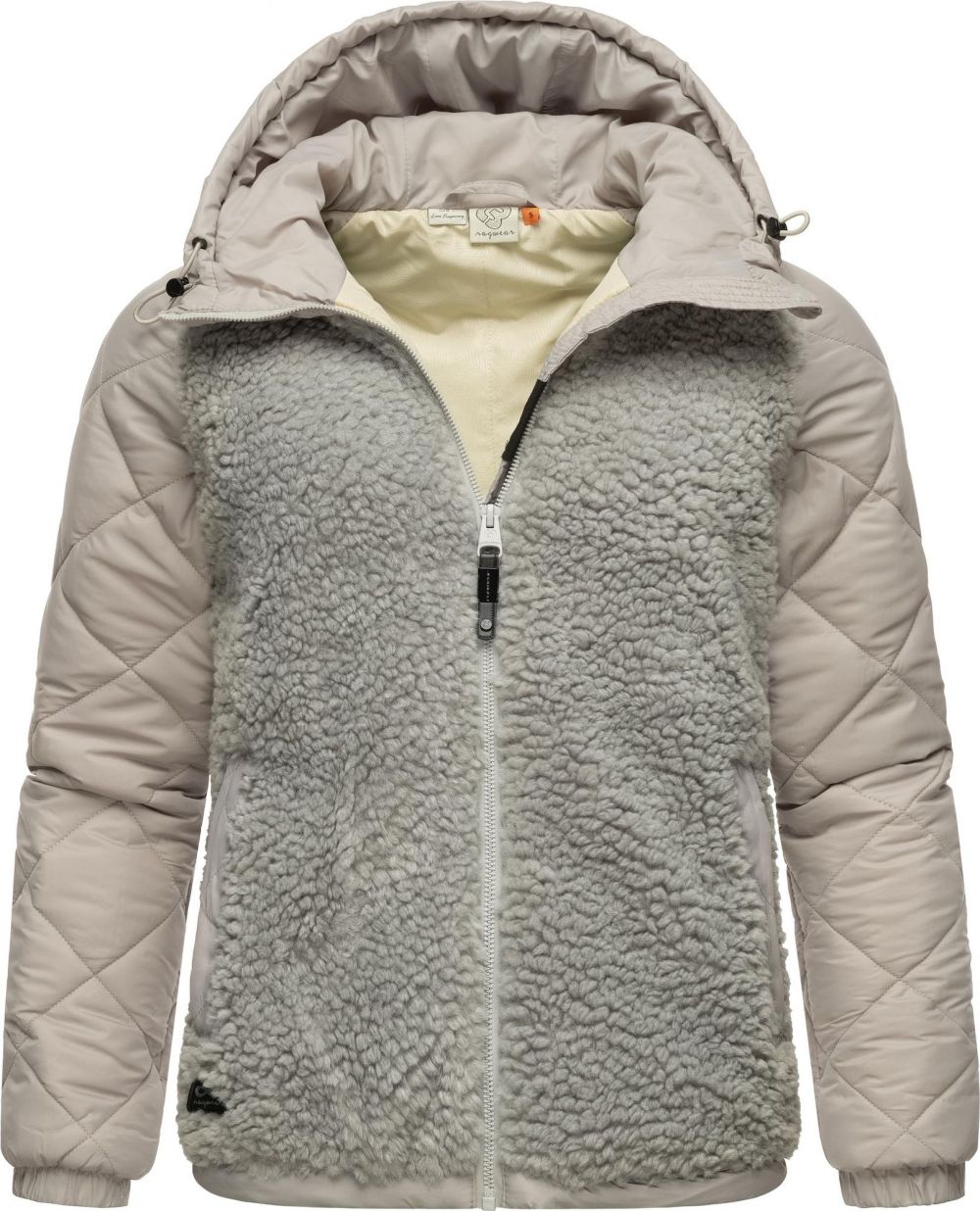 Ragwear Funkčná flisová bunda 'Leeloo'  svetlobéžová