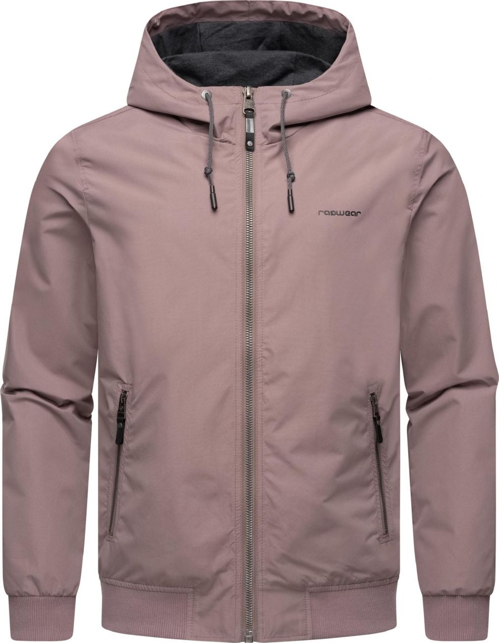 Ragwear Funkčná bunda 'Perci'  tmavošedá / čierna