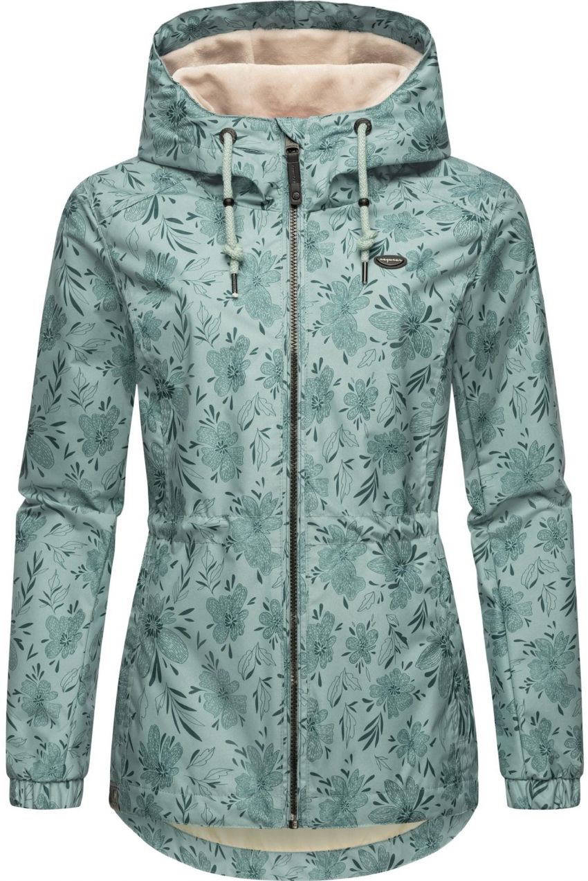 Ragwear Funkčná bunda 'Dankka Spring'  petrolejová / mätová