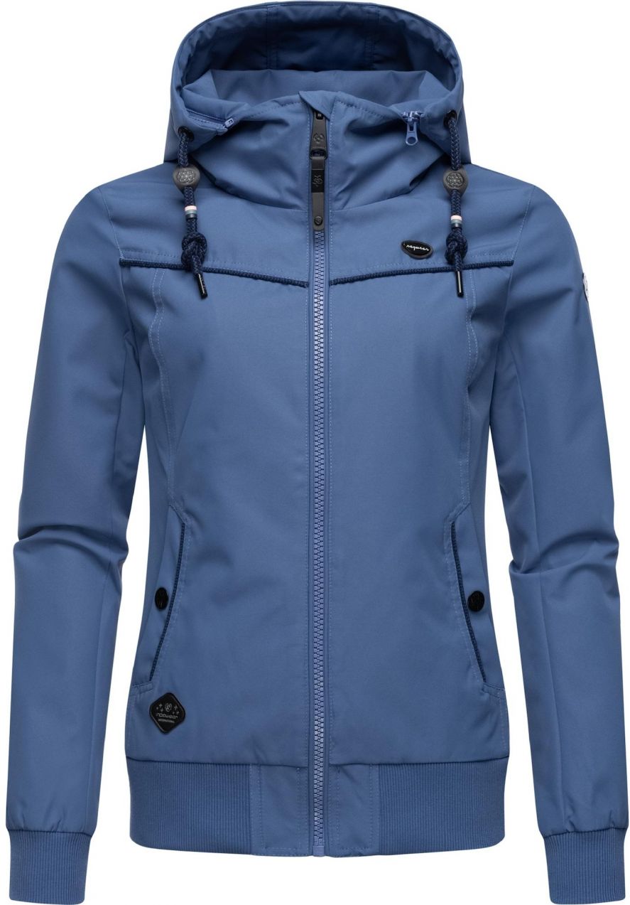 Ragwear Funkčná bunda 'Jotty'  modrá / čierna