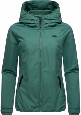 Ragwear Funkčná bunda 'Dizzie'  smaragdová / čierna