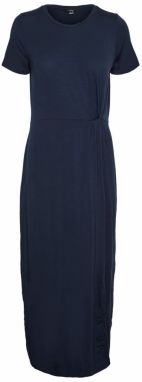 VERO MODA Šaty 'AVA LULU'  tmavomodrá