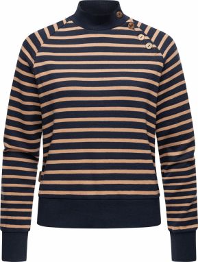 Ragwear Sveter 'Majjorka'  piesková / tmavomodrá
