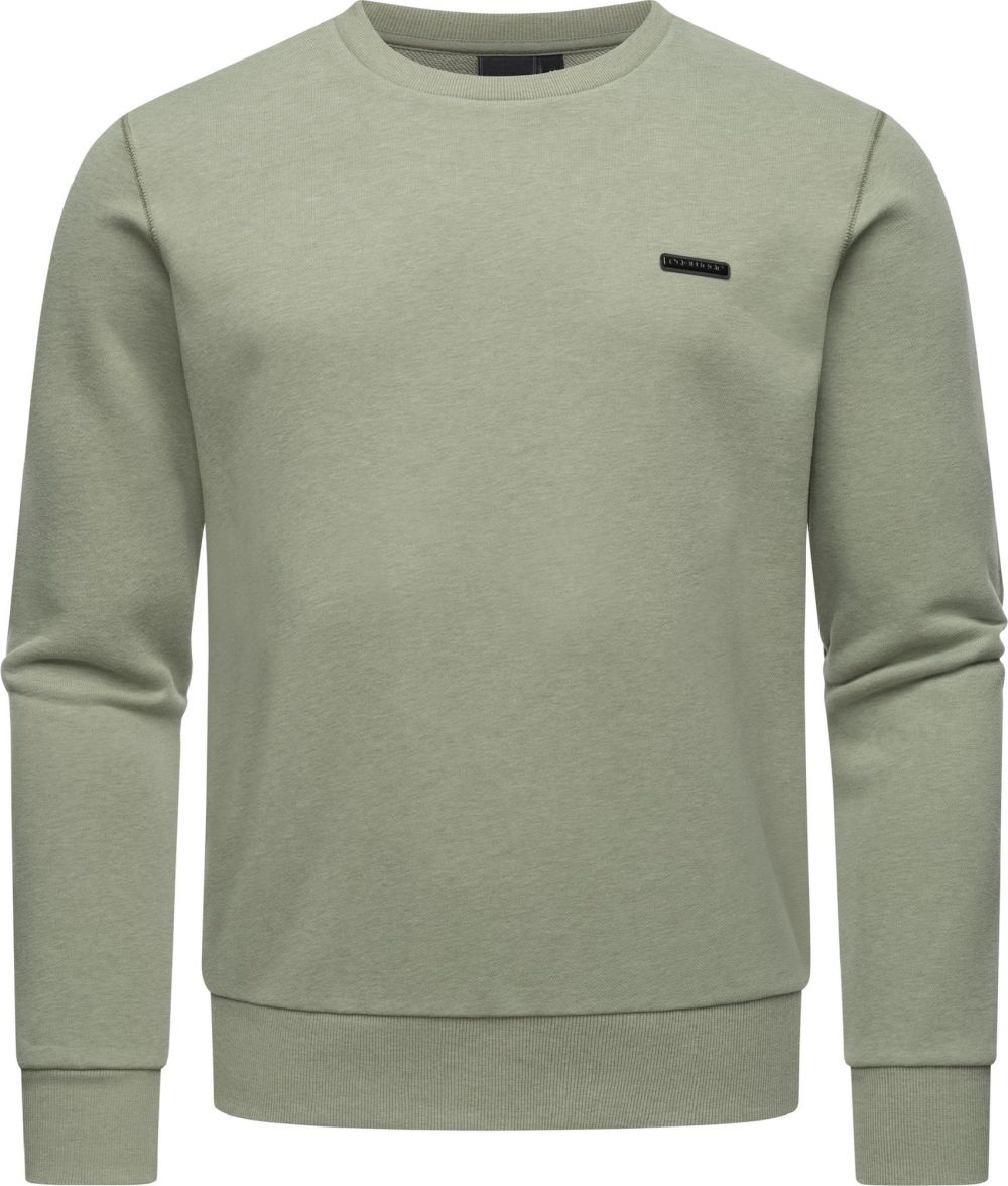 Ragwear Mikina 'Indie'  zelená melírovaná