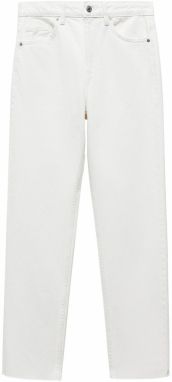 MANGO Džínsy 'BLANCA'  biely denim