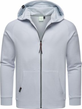 Ragwear Tepláková bunda 'Zenway'  svetlosivá