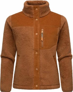 Ragwear Flisová bunda 'Appopis Block'  hnedá