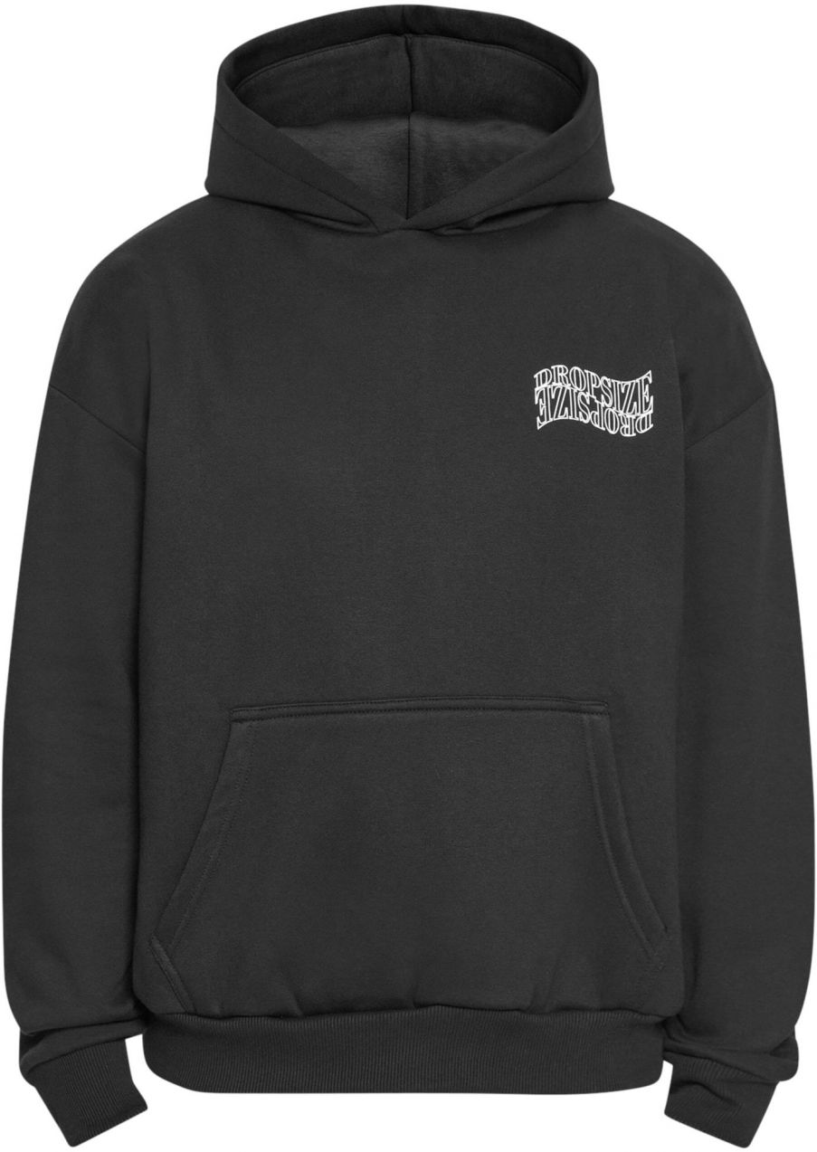 Dropsize Mikina  čierna / biela