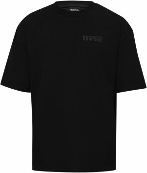 Dropsize Tričko  sivá / čierna
