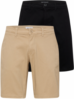 Only & Sons Chino nohavice 'CAM'  béžová / čierna