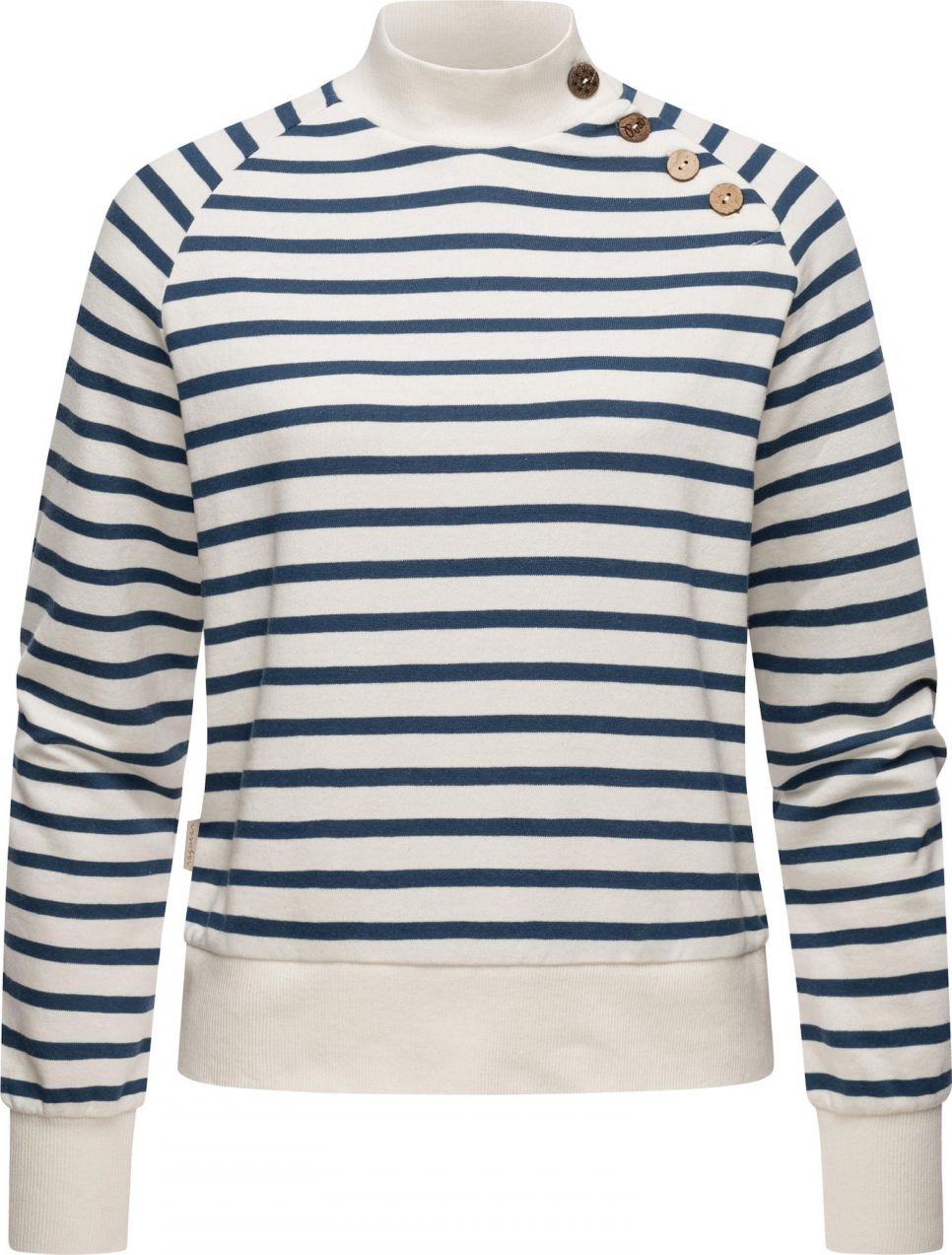 Ragwear Sveter 'Majjorka'  modrá / šedobiela