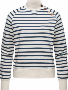 Ragwear Sveter 'Majjorka'  modrá / šedobiela