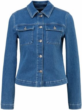 COMMA Prechodná bunda  modrá denim