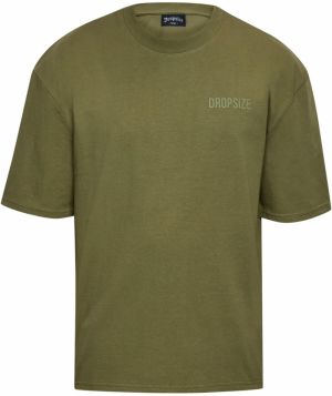 Dropsize Tričko  olivová