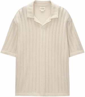 Pull&Bear Sveter  svetlobéžová