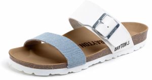 Bayton Šľapky 'Valence'  modrá denim / biela