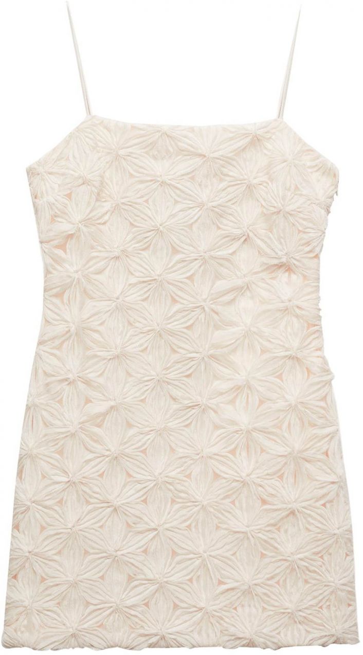 MANGO Šaty 'Marlo'  svetlobéžová