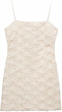 MANGO Šaty 'Marlo'  svetlobéžová