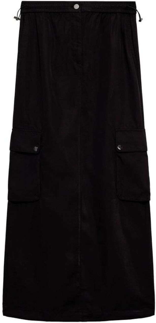 MANGO Sukňa 'Insect'  čierna