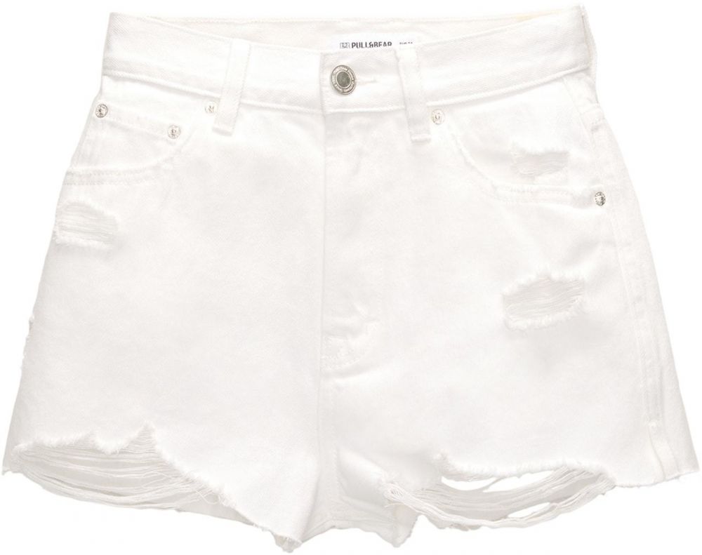 Pull&Bear Džínsy  biela
