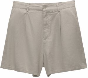Pull&Bear Plisované nohavice  tmavošedá