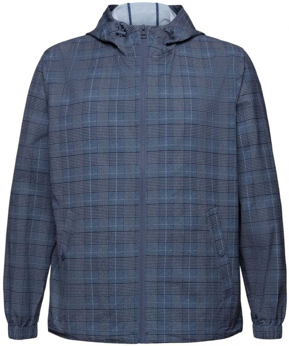 ESPRIT Prechodná bunda  námornícka modrá / modrosivá / biela