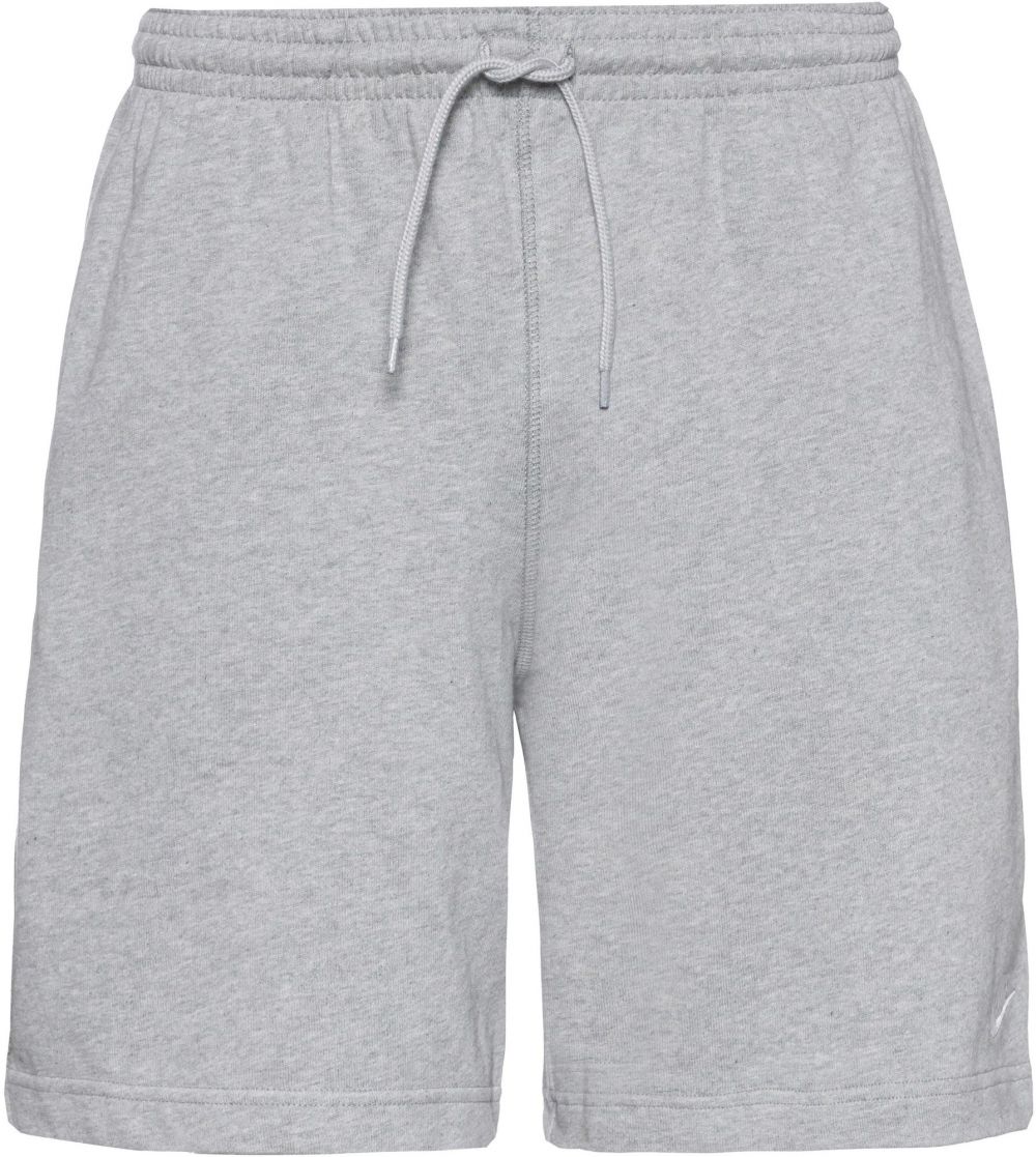 Nike Sportswear Nohavice 'Club'  sivá melírovaná / biela
