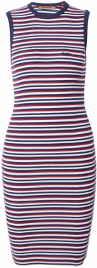Superdry Šaty  námornícka modrá / červená / biela