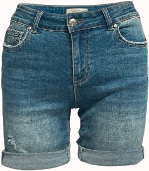 KOROSHI Džínsy  modrá denim