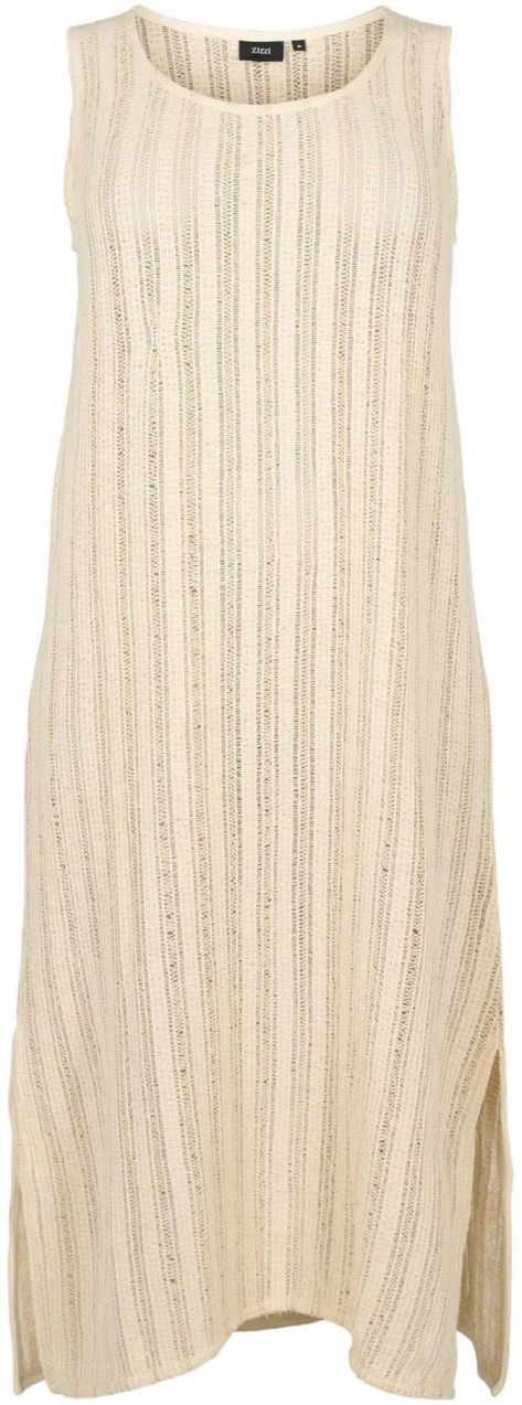 Swim by Zizzi Pletené šaty 'Rama'  piesková