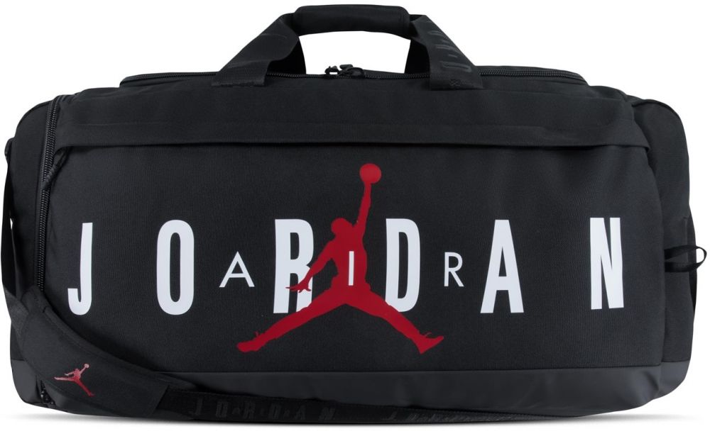 Jordan Športová taška 'JAM VELOCITY'  červená / čierna / biela