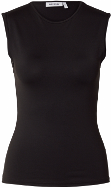 WEEKDAY Top 'Inez'  čierna