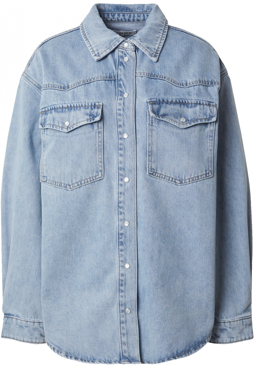 EDITED Blúzka 'Jesse'  modrá denim