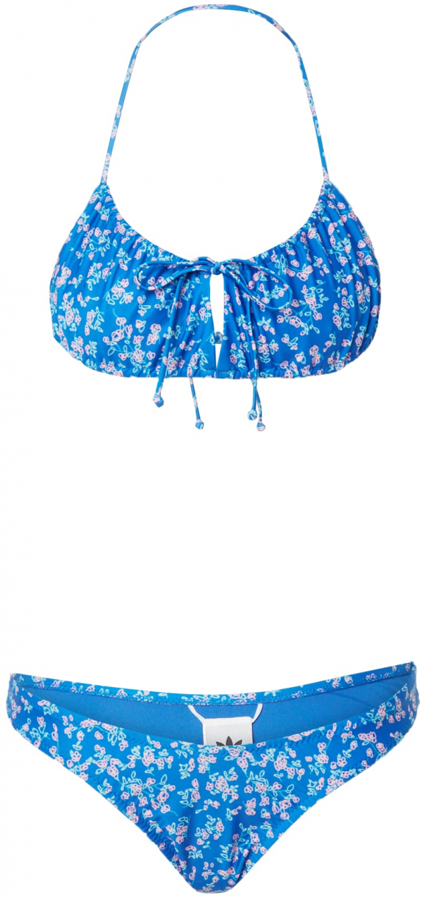 ADIDAS ORIGINALS Bikiny 'Ksenia Schnaider'  modrá / zelená / ružová