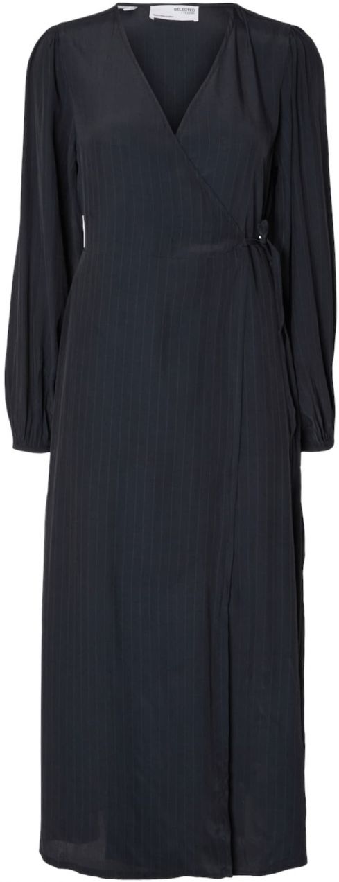 SELECTED FEMME Šaty 'Susie'  tmavomodrá / sivá