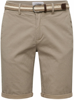 Lindbergh Chino nohavice 'Superflex'  béžová / čierna / biela