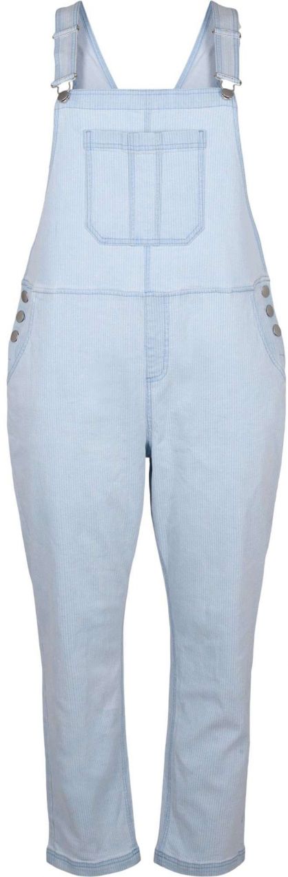 Zizzi Rifle na traky  modrá denim