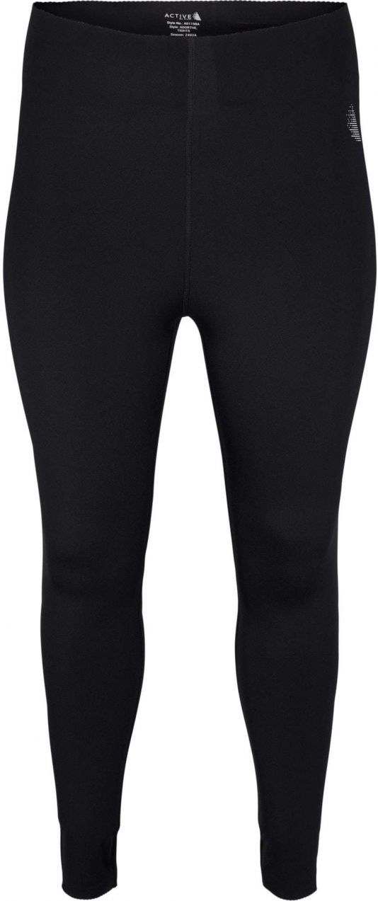 Active by Zizzi Športové nohavice 'ADORTHE'  čierna / biela