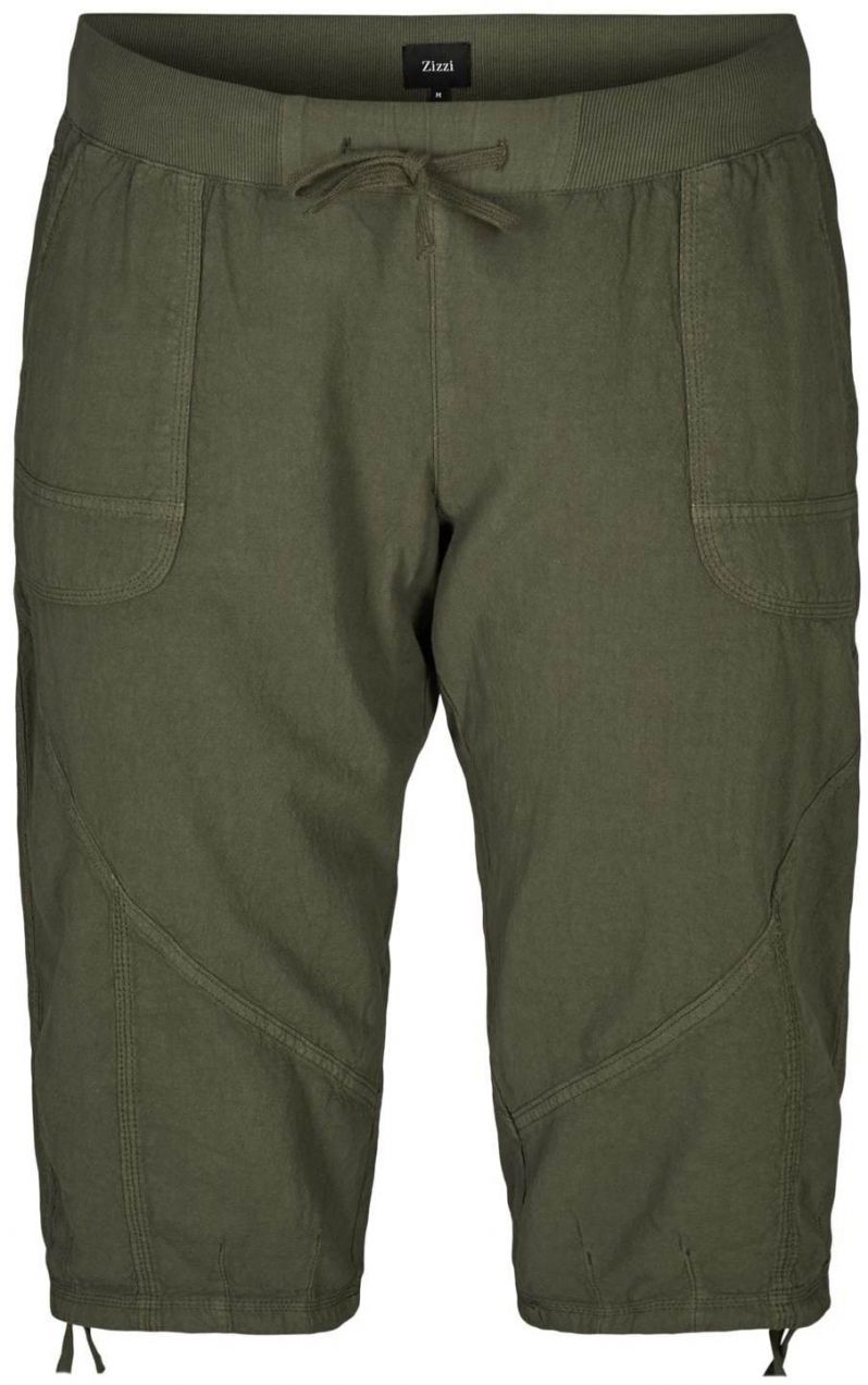 Zizzi Nohavice 'Jeasy'  kaki