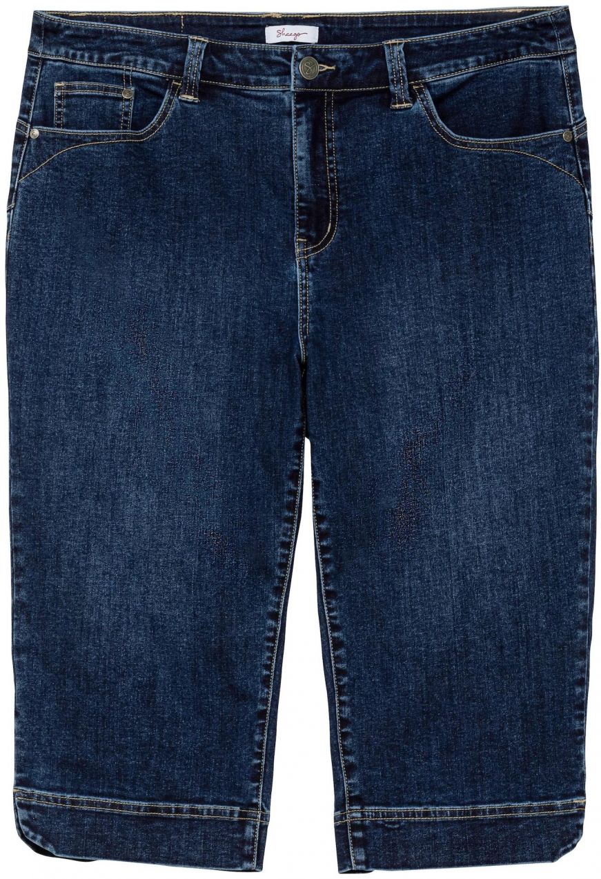 SHEEGO Džínsy  modrá denim