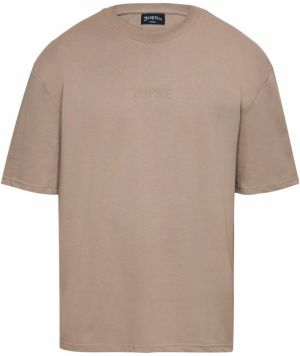 Dropsize Tričko  tmavobéžová